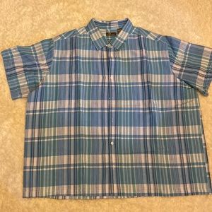 Shades of Blue Plaid Shirt